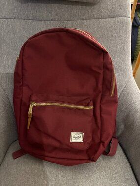 Burgundy Herschel backpack